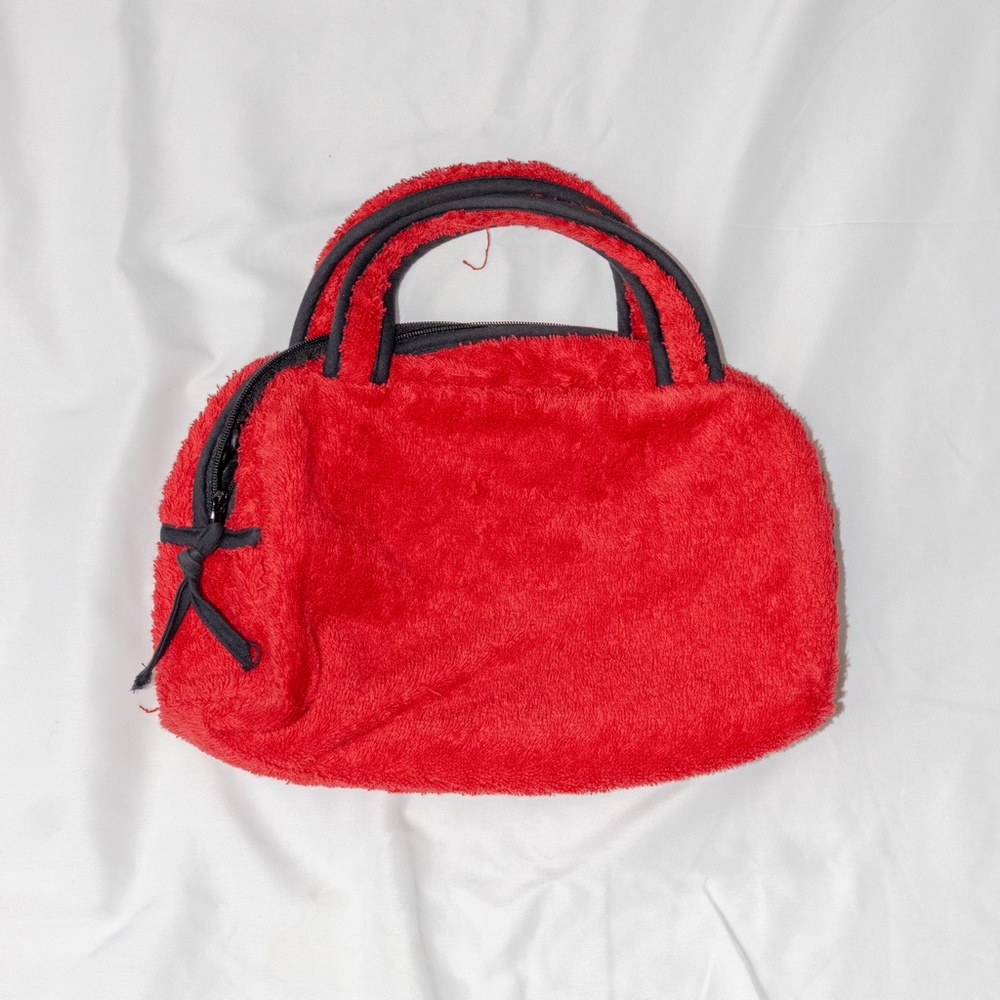 COPY - Vintage Christian Dior J’Adore Red Terry Cloth Bag - Picture 3 of 3